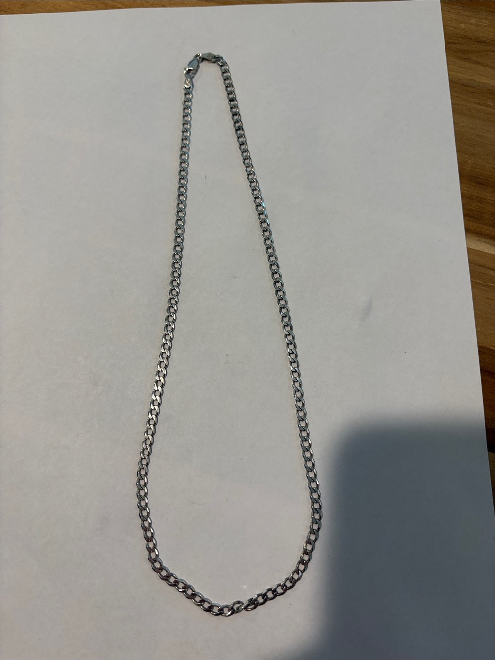 Silver 925 Chain Necklace - Classic Women's Jewelry